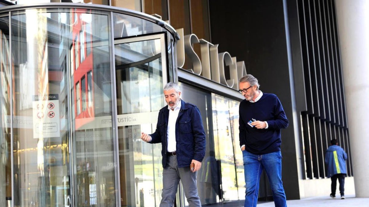 Joan Pau Miquel i Higini Cierco.