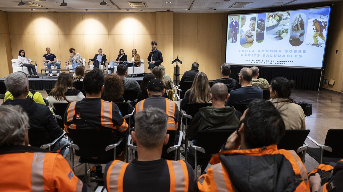 El comú d'Andorra la Vella ha organitzat una taula rodona amb motiu del Dia mundial de la seguretat i salut en el treball.



Foto: Comú d'Andorra la Vella/Tony Lara