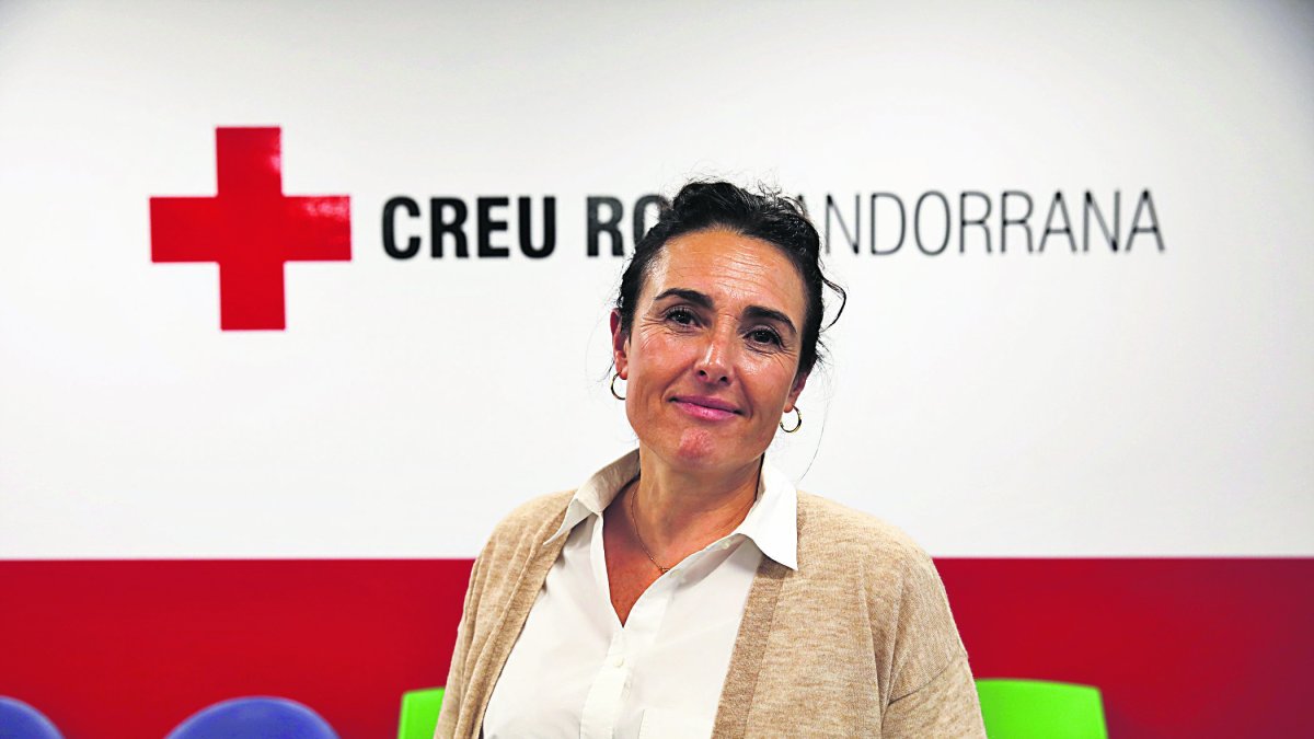 Vicky Marrugat, candidata a presidir la Creu Roja.