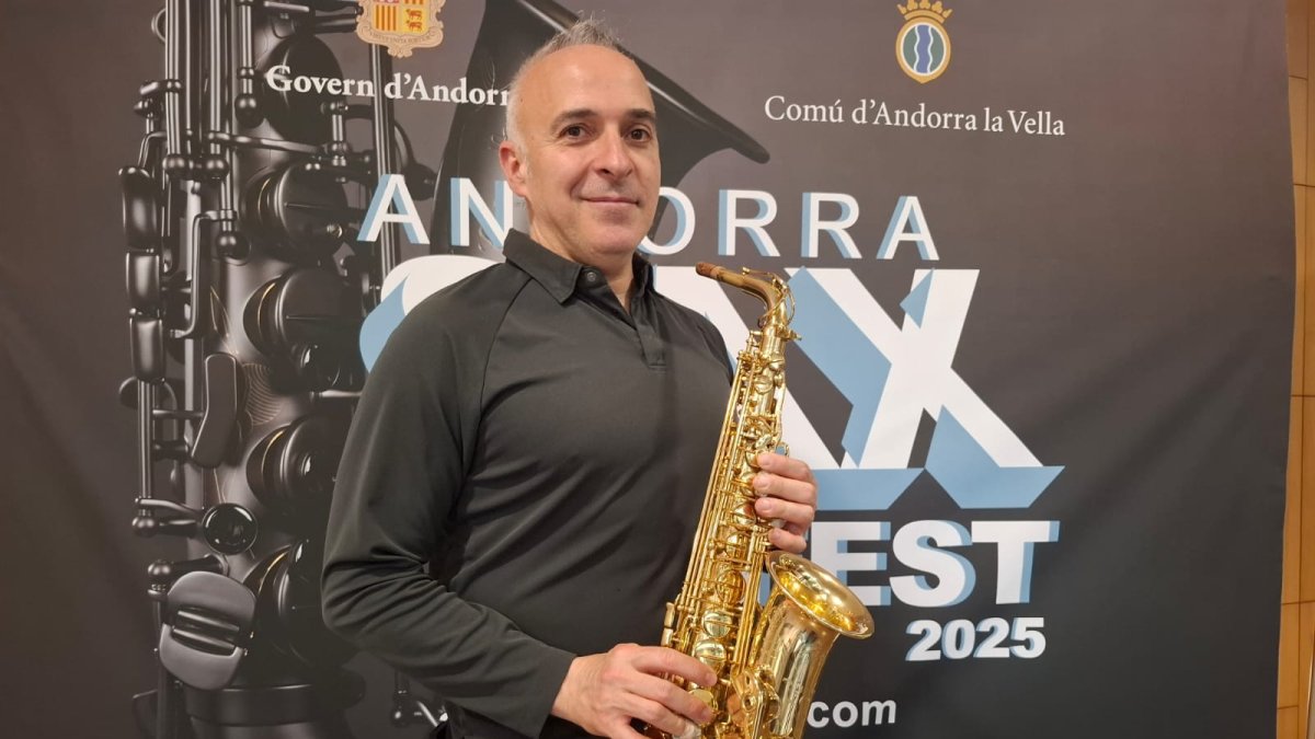 Efrem Roca, director artístic del Sax Fest.