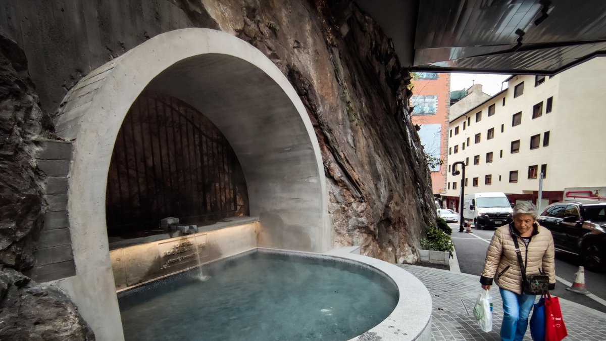 La font del Roc del Metge, a Escaldes.