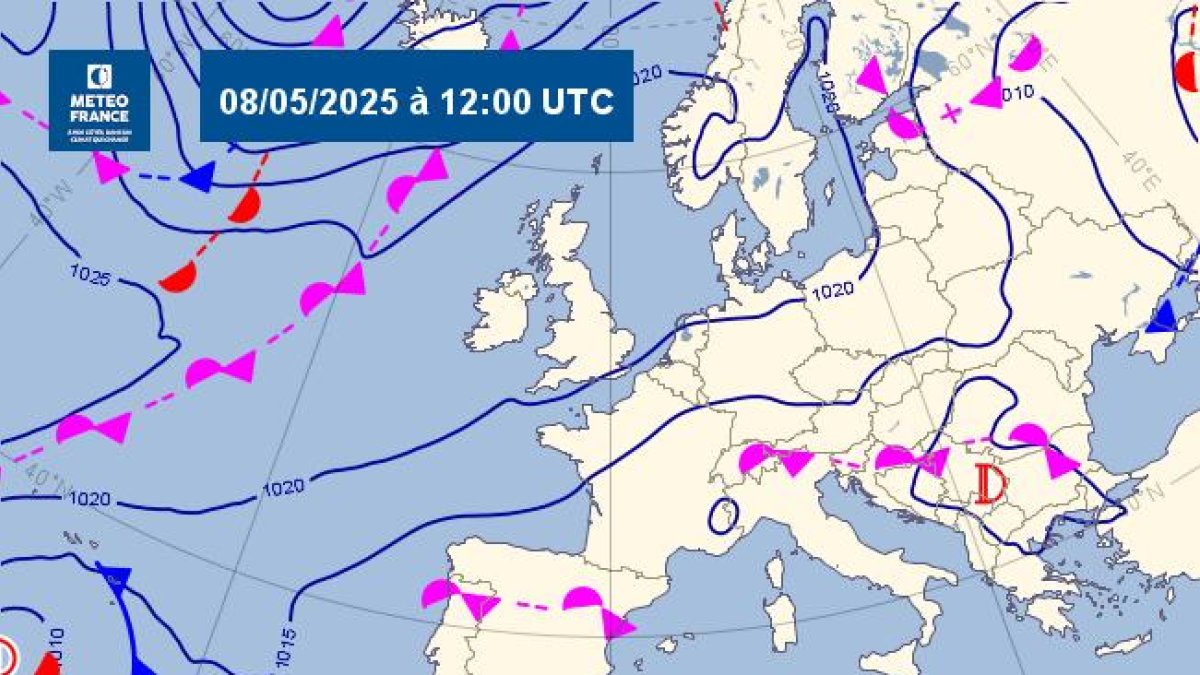 Previsió de ruixats tempestuosos per aquesta tarda