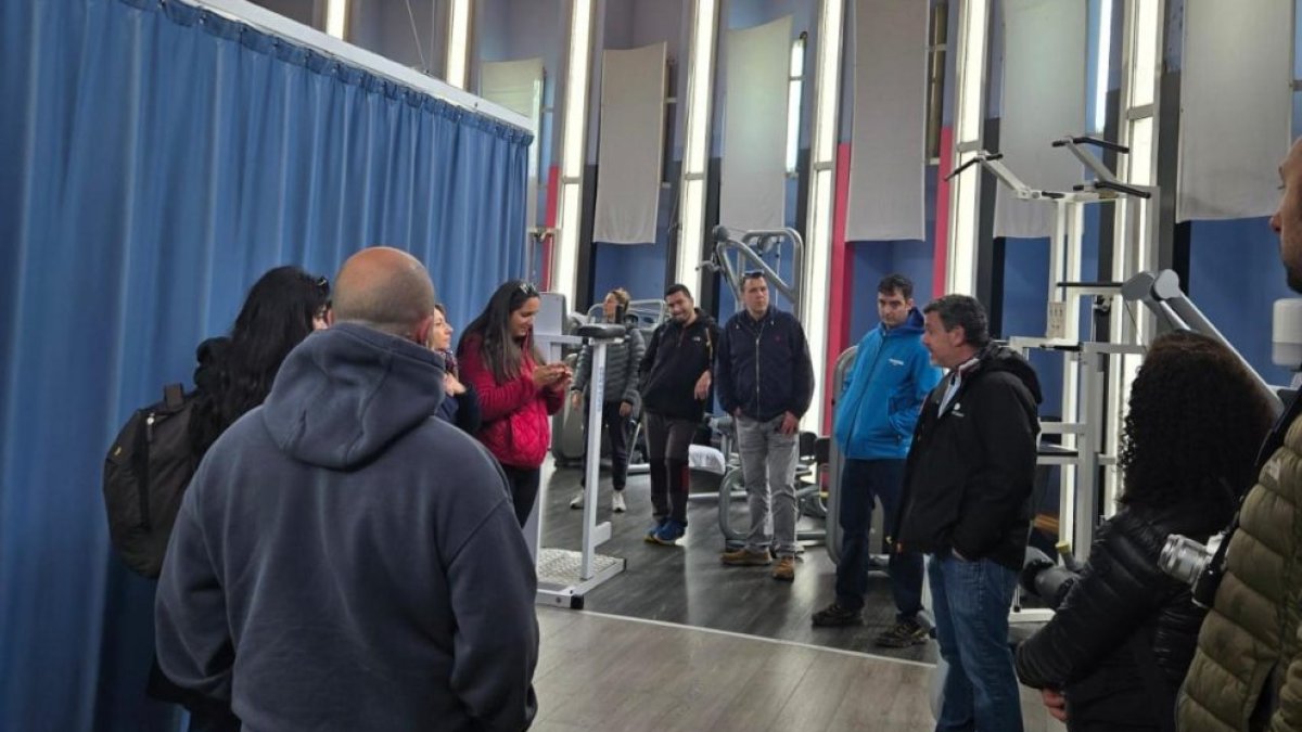 Visita al Palau de Gel.