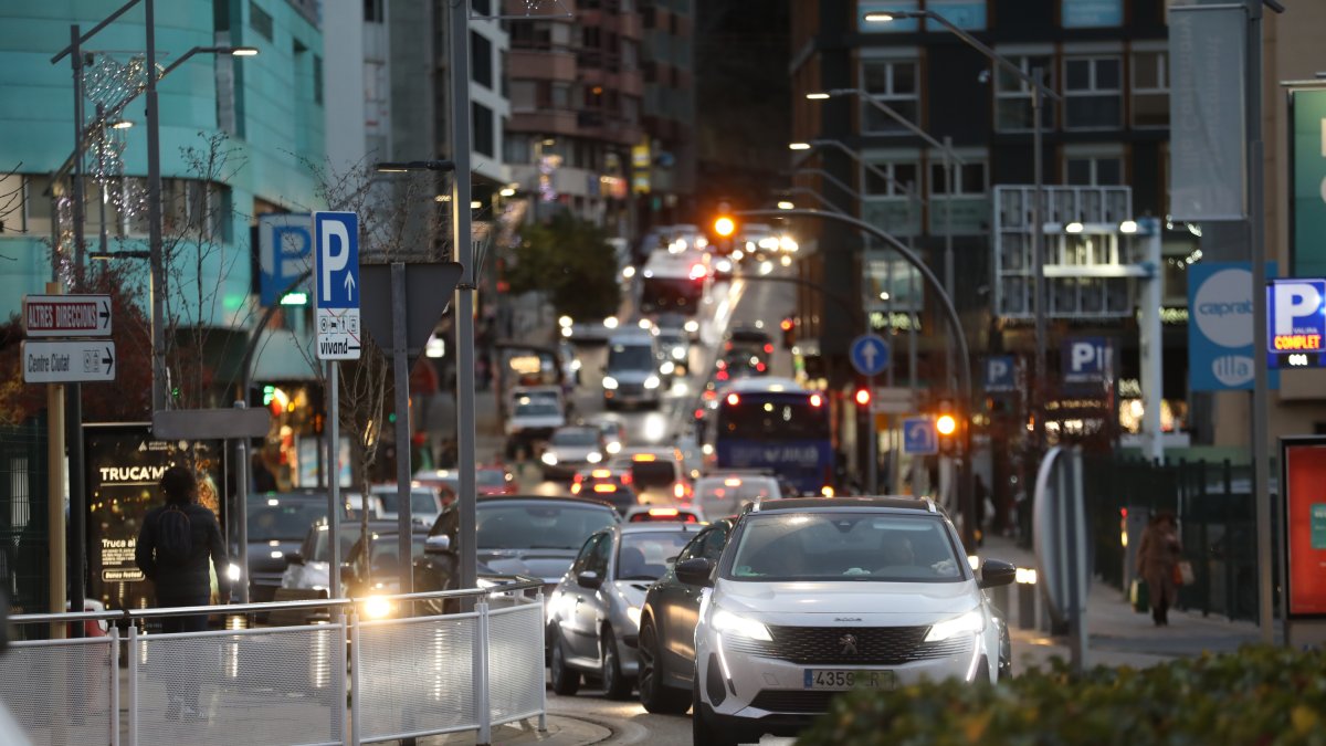 Vehicles a Andorra la Vella.