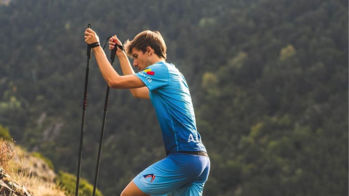 Soldevila, en una cursa anterior.