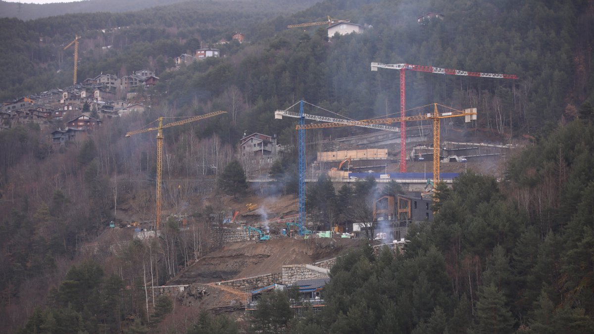 La construcció continua sent el principal motor de l'economia andorrana