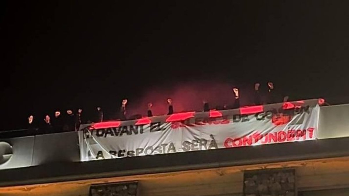 Pancarta Coordinadora de l'Habitatge