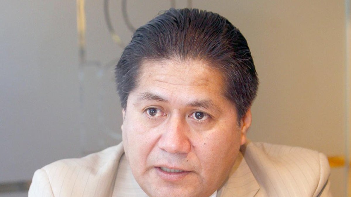 Lorenzo Castillo a la redacció del Diari.