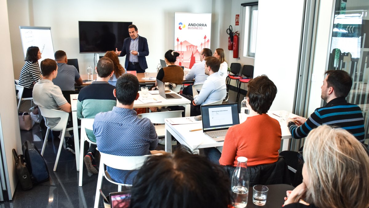 Un moment del taller.