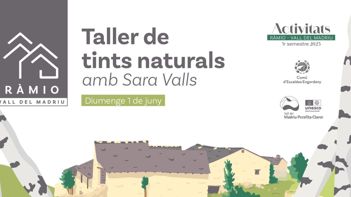 Taller de tints naturals a Ràmio