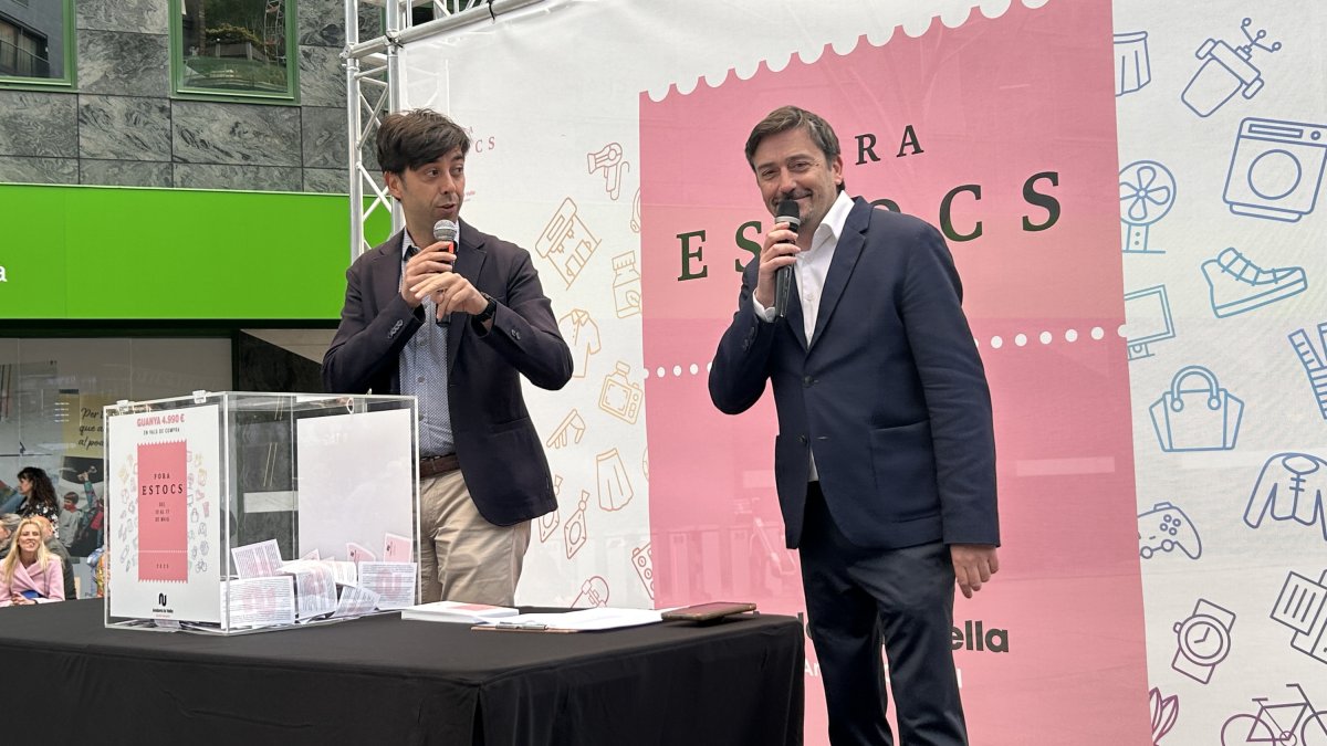 Sergi González durant el Fora Estocs