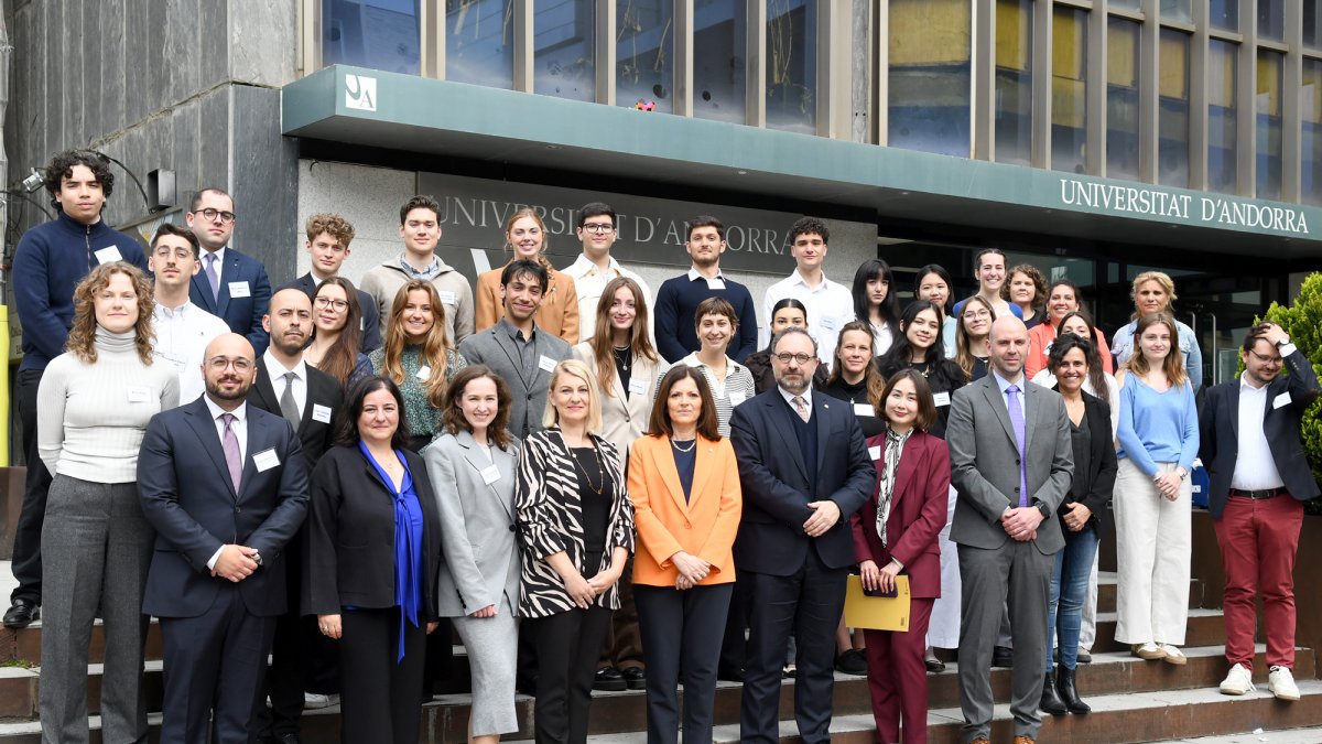 Acte d'obertura de la iniciativa educativa 'Model OSCE' a la Universitat d'Andorra