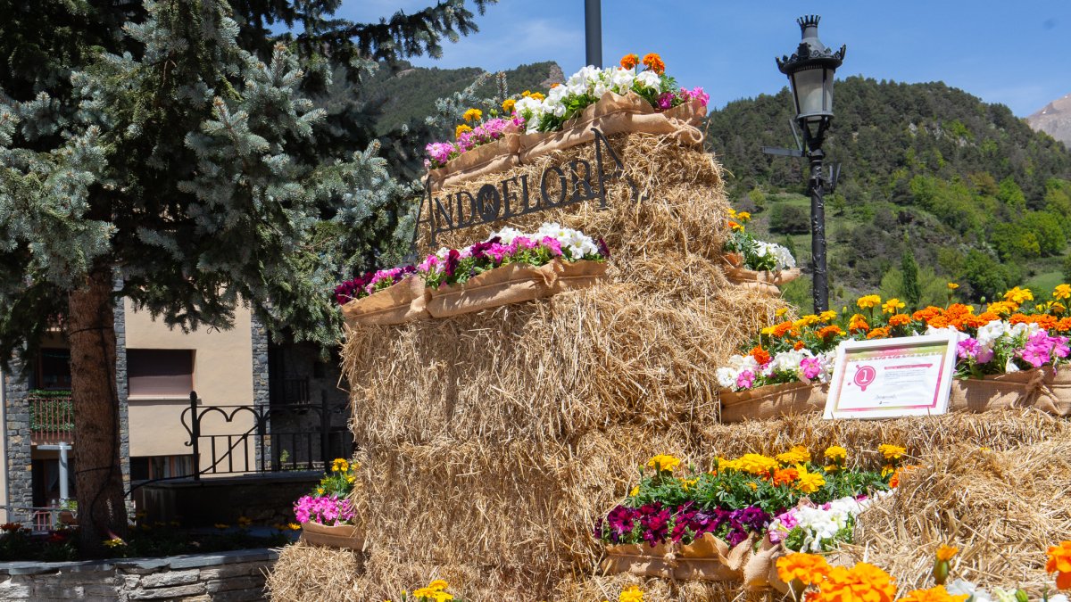 Decoracions florals amb motiu de la 31a edició de l'Andoflora