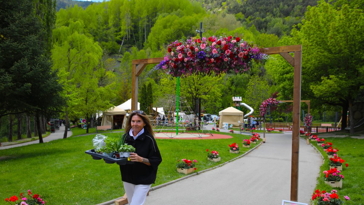 Una de les paradistes d’Andoflora.