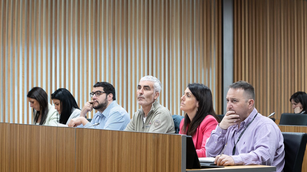Els consellers de la comissió d’exteriors.
