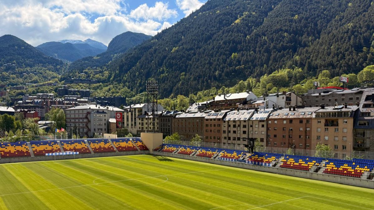 L’estadi de la Federació, ja llest.