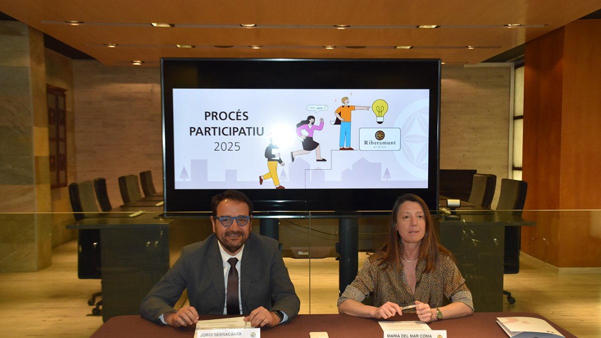 La presentació del pressupost participatiu.