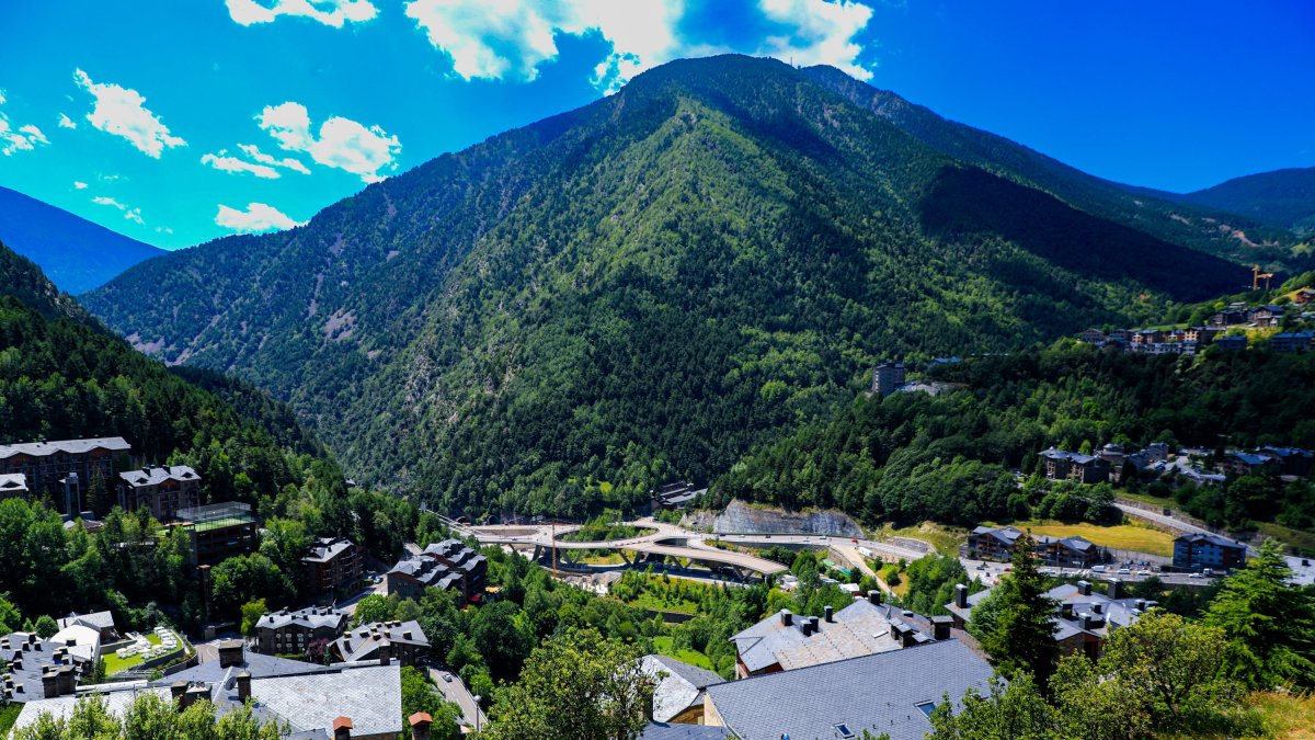 Vistes d’Anyós a la Massana.
