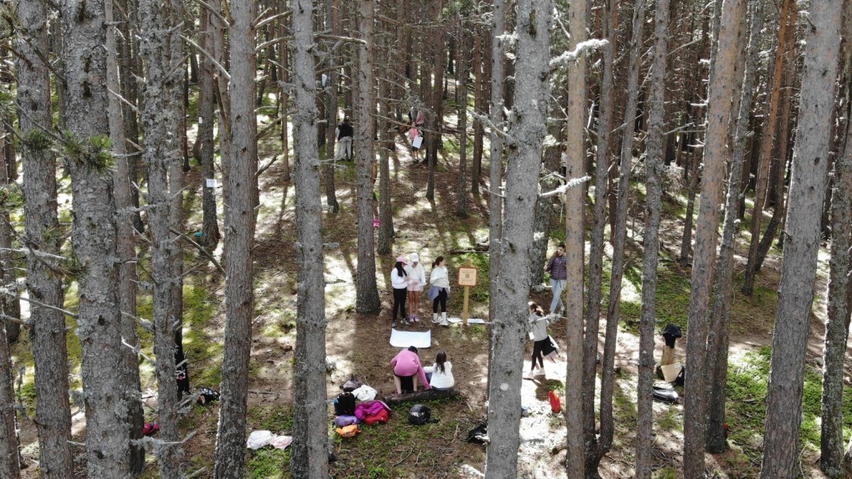 La primera sessió amb els alumnes que ha tingut lloc aquest dimecres.