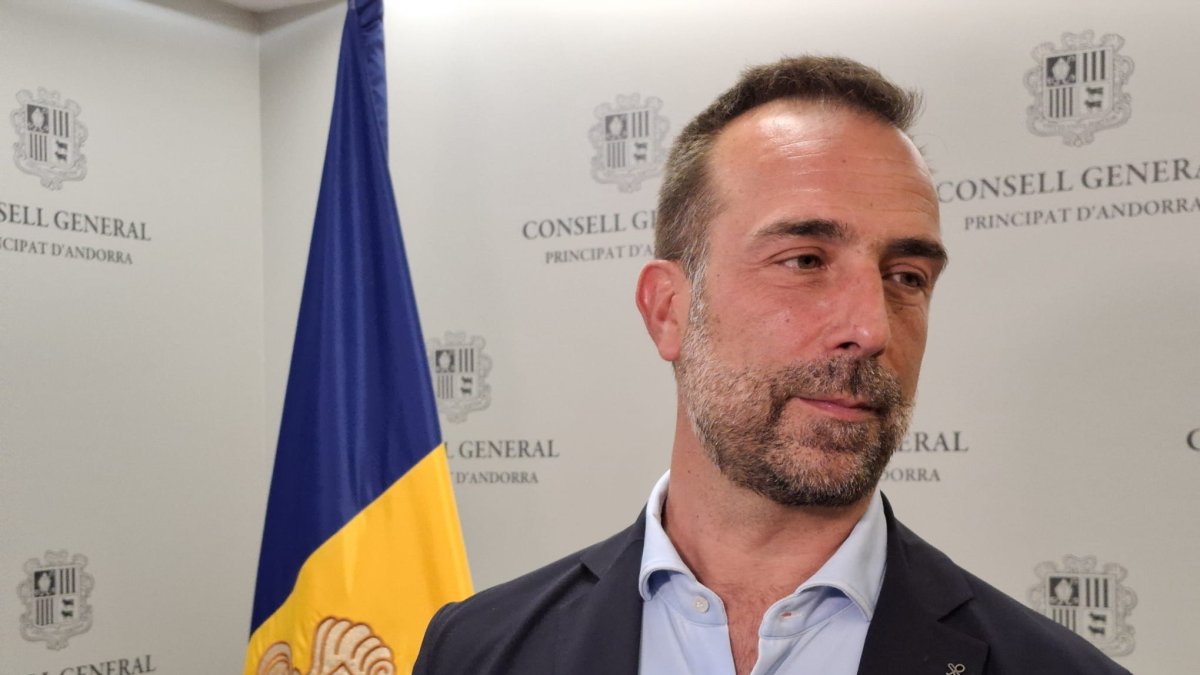 El president de l'Empresa Familiar Andorrana, Daniel Armengol.