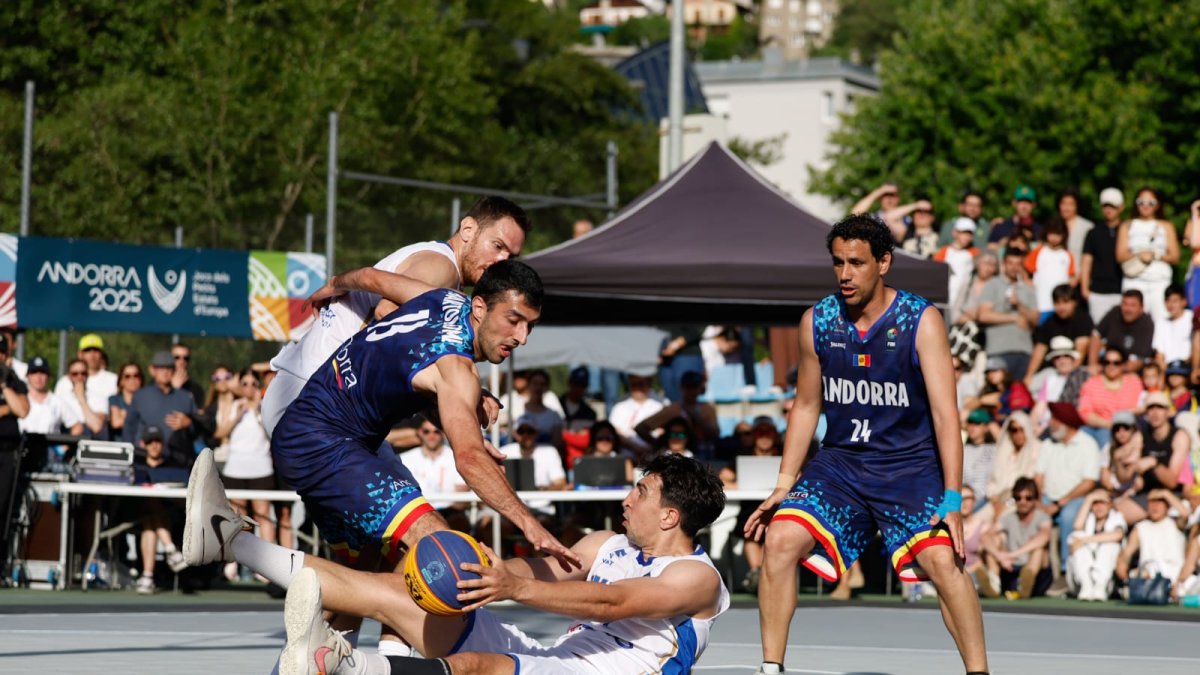 Andorra va perdre la final del 3x3 davant Xipre, al Prat del Roure.