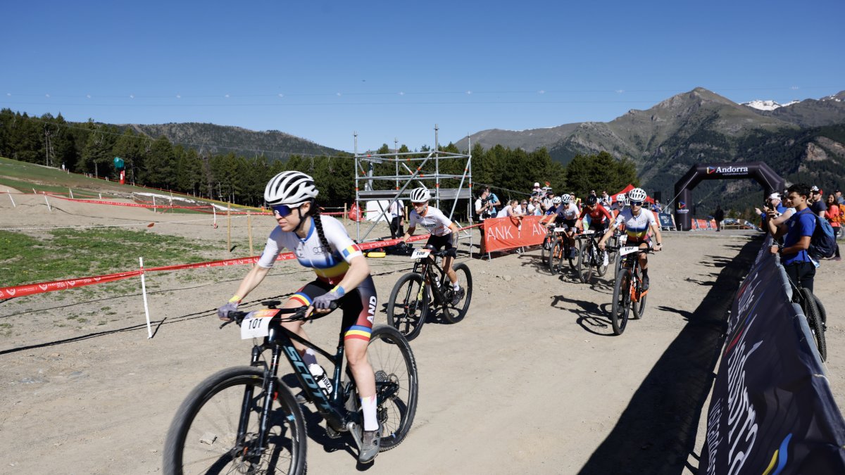 La cursa femenina de BTT