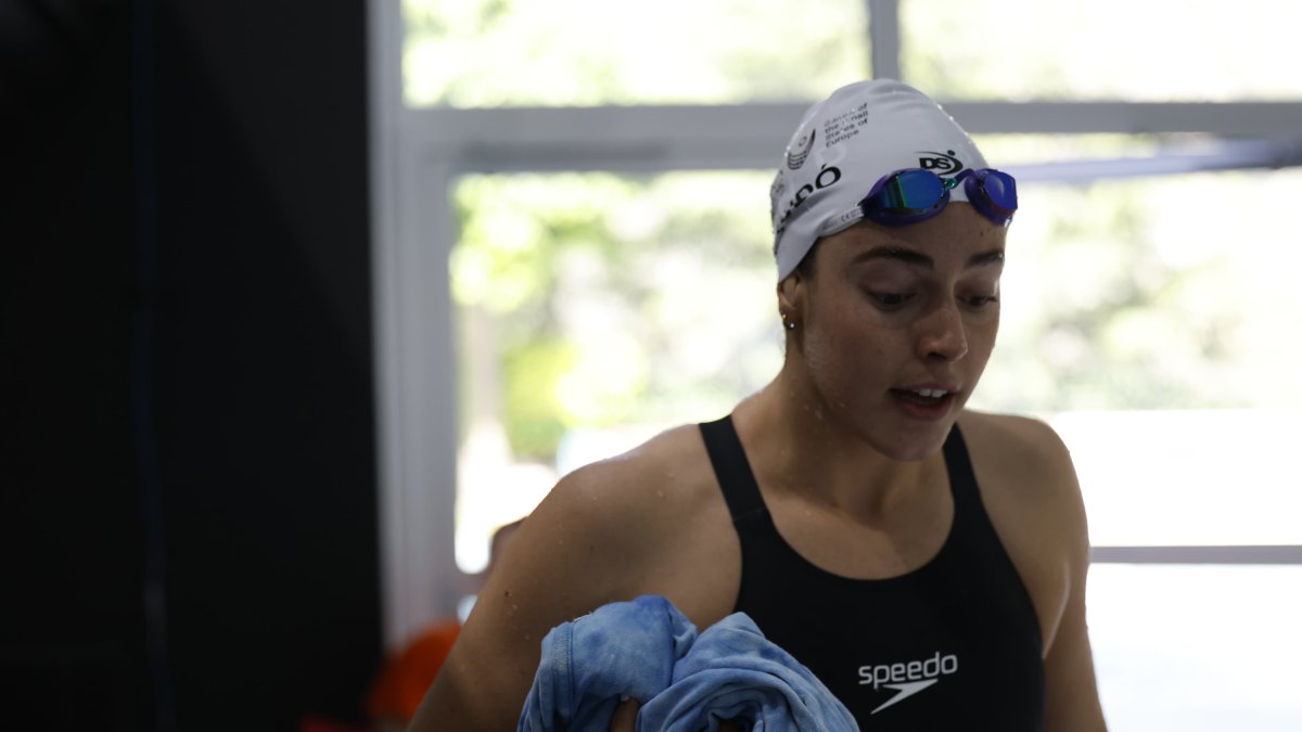 Nàdia Tudó en acabar la seva prova