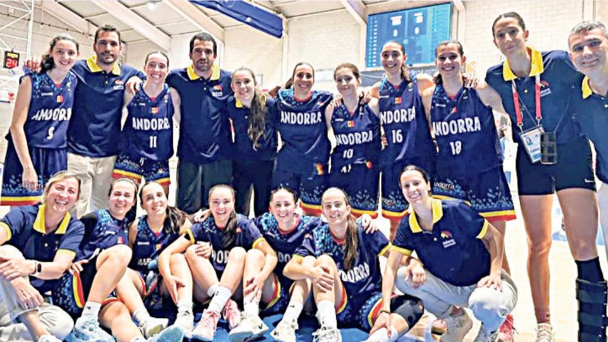 La selecció andorrana.