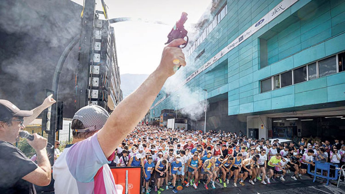 El moment de la sortida.