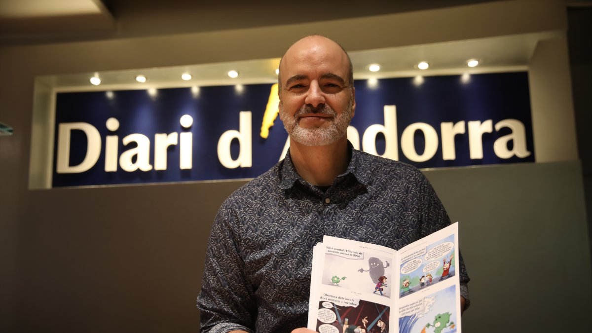 Jordi Planellas amb ‘Salt al Vuit’.