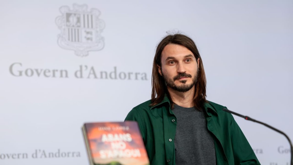 Jose López, guanyador del 14è Premi Carlemany.