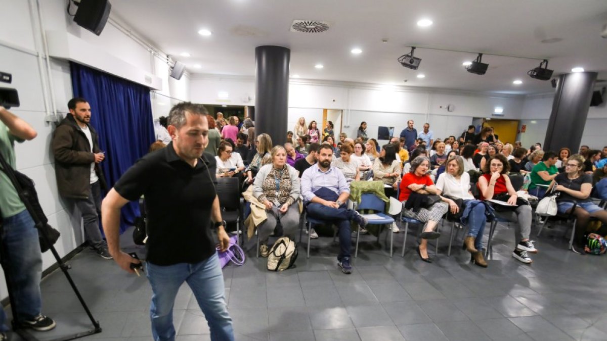 Assemblea dels treballadors.