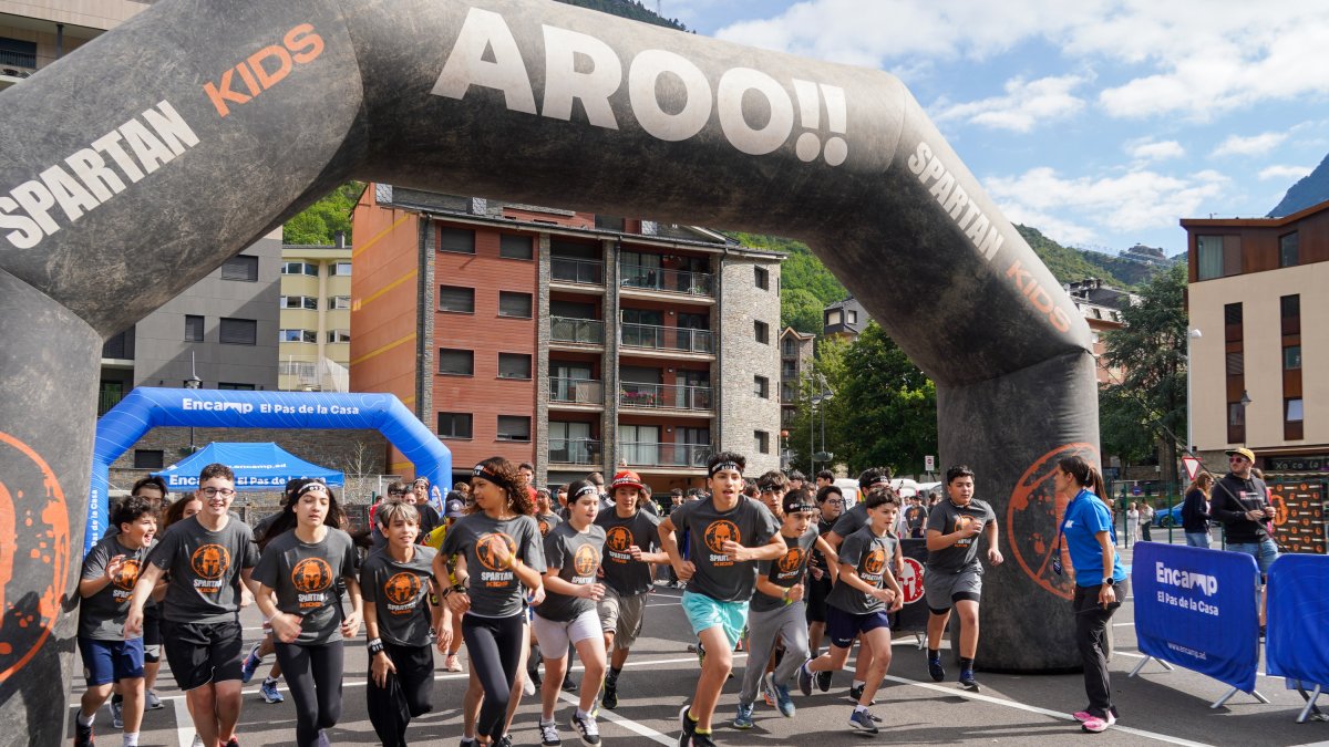 Participants en la cursa.