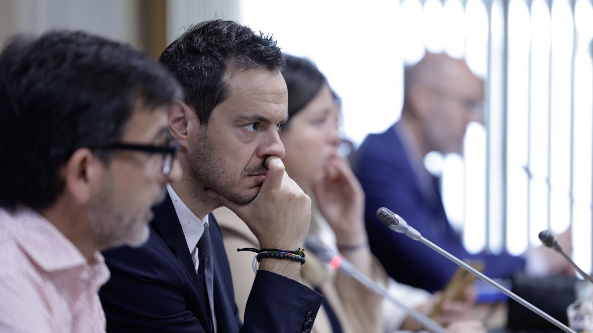 Marc Galabert i Jordi Cinca avui al consell general