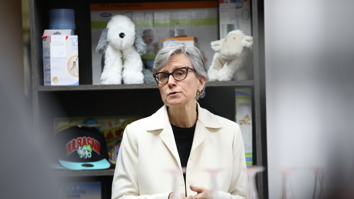 La presidenta de Càritas Andorrana