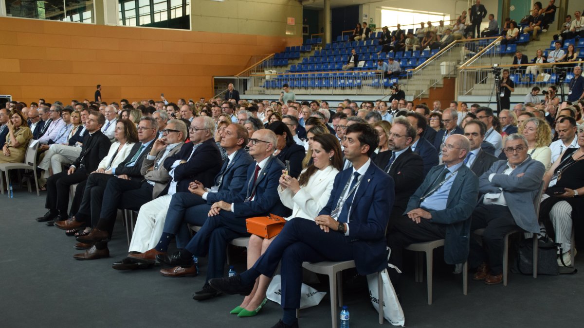 Els assistents a la jornada d’ahir.