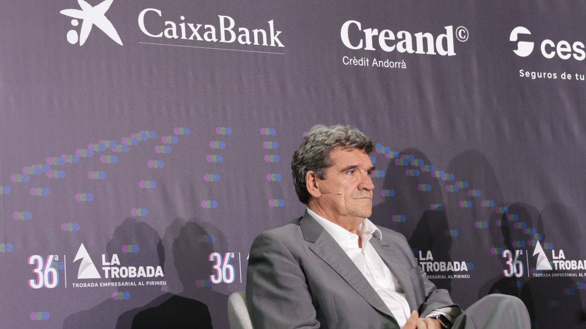 El Governador del Banc d'Espanya, José Luís Escrivá, a la Trobada Empresarial al Pirineu.