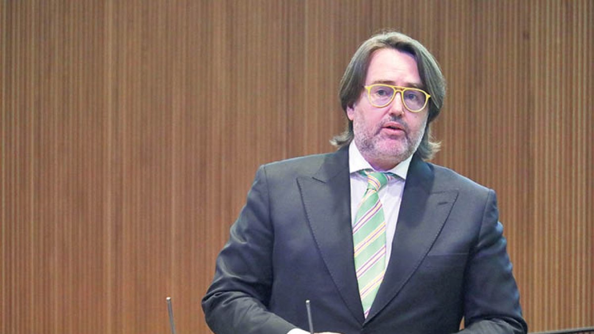 El president del grup parlamentari de GPCC, Carles Naudi.