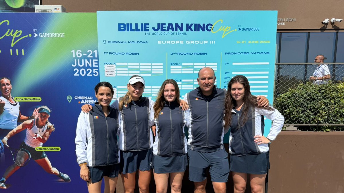 L’equip andorrà de la Billie Jean Cup.