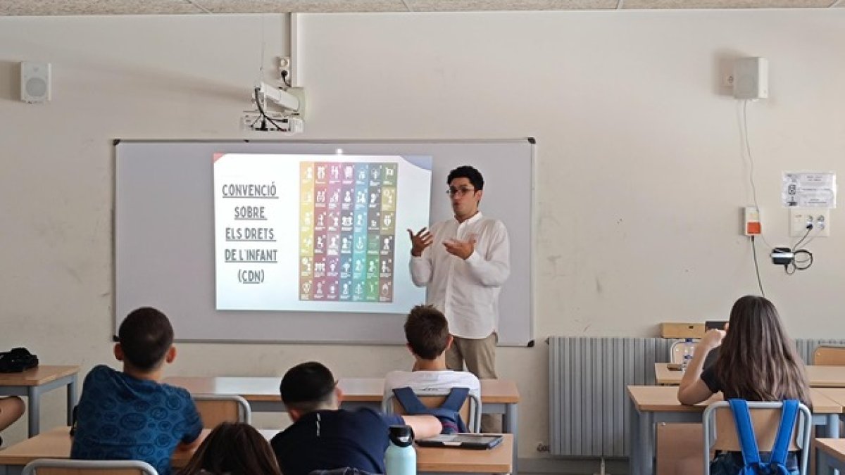 Un moment dels tallers impulsats pel Raonador del Ciutadà