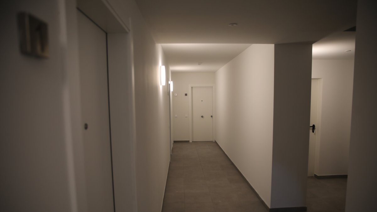 L’interior d’un dels pisos de Canillo.