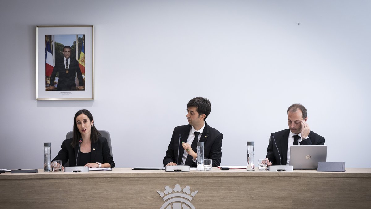 La sessió del consell de comú d'Andorra la Vella d'aquesta tarda