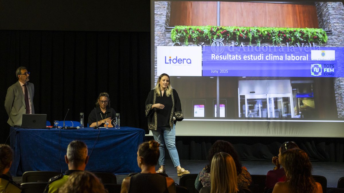 Presentació de l'estudi de clima laboral del comú d'Andorra la Vella