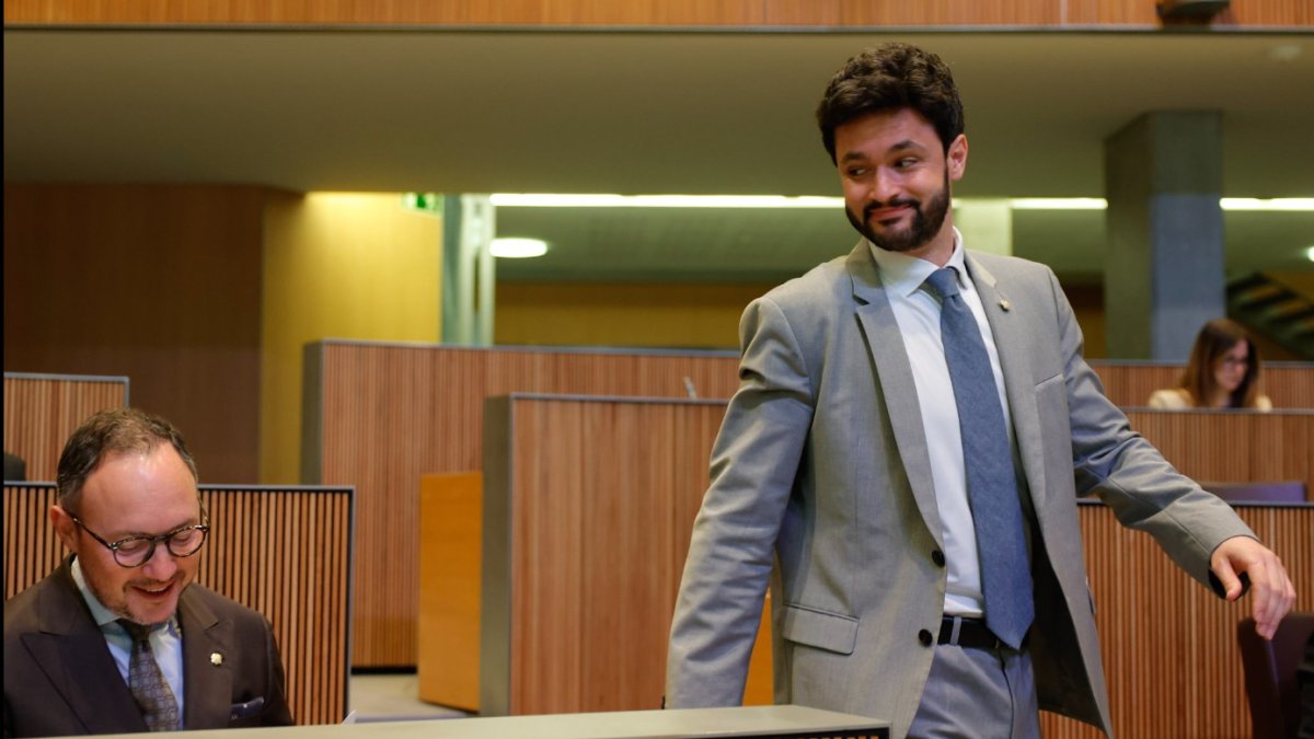 Xavier Espot i Cerni Escalé al Debat d'Orientació Política