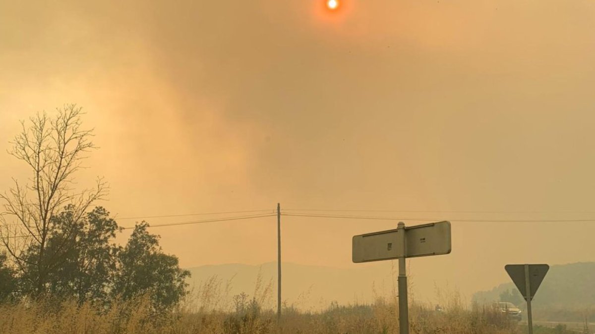 Incendi a Oliola