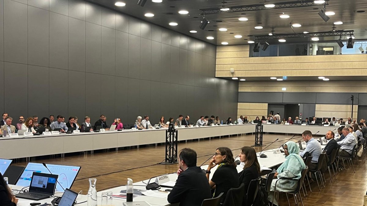 La delegació andorrana encapçalada per Carles Miquel a la reunió de l'ONU a Bonn