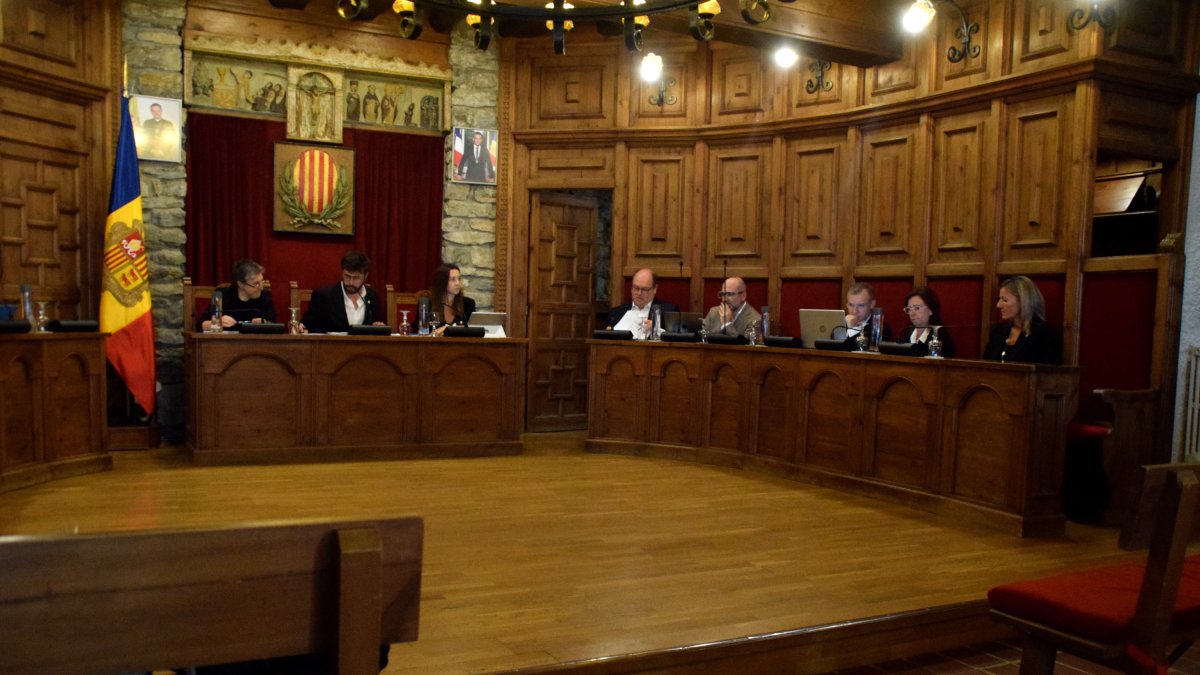Sessió de comú de Sant Julià d'aquest matí