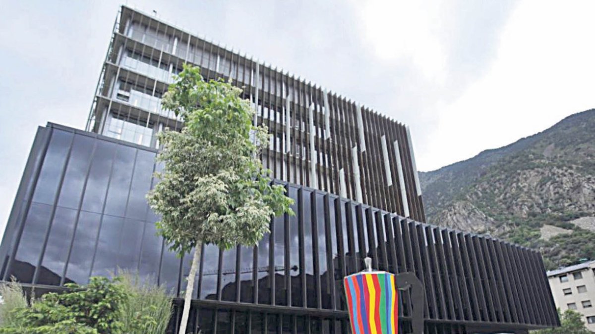 La façana de la Batllia.