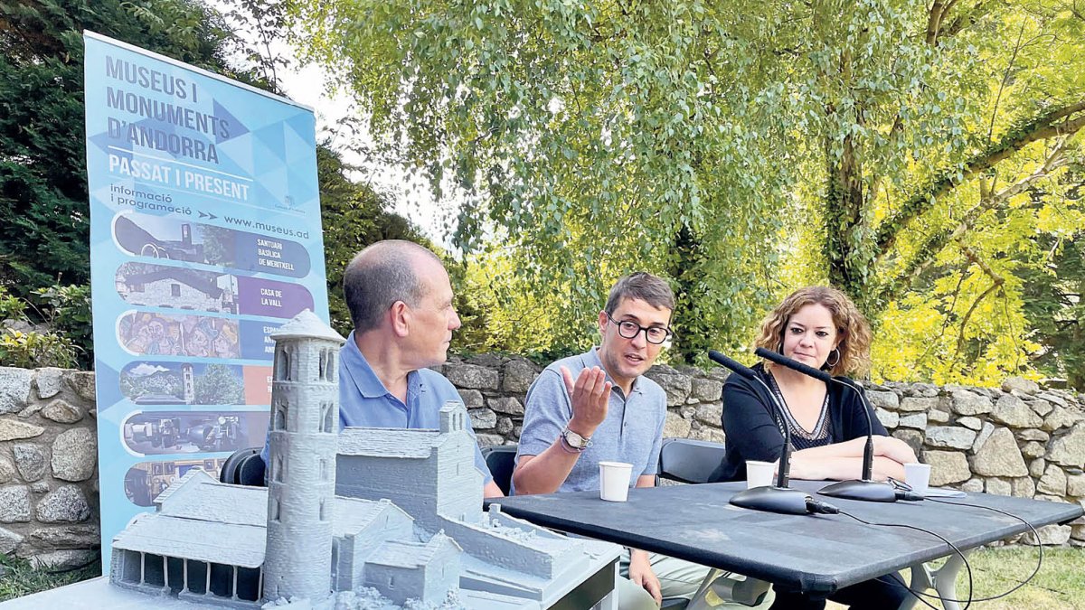 La presentació del projecte, ahir.