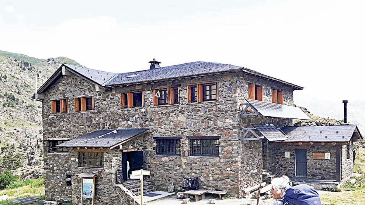 El refugi del Comapedrosa.